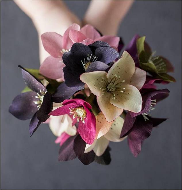 Divni cvjetni aranžmani od papira Kate Alarcon