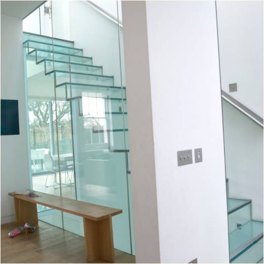 Izvorni dizajn stubišta u unutrašnjosti kuće-fotografija 2
